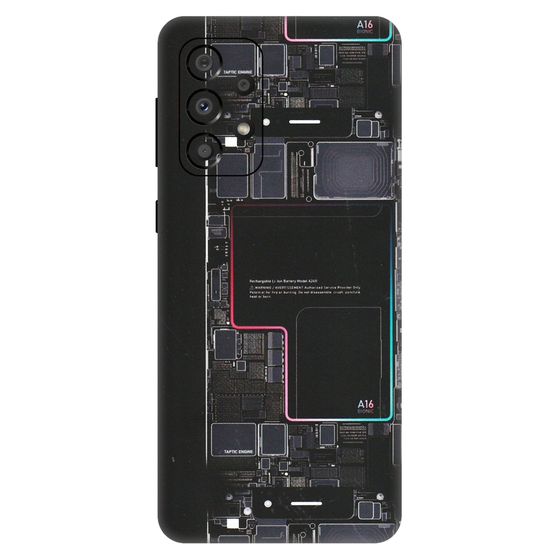 Samsung A/S Series Phone Skins (All Models) - Motherboard Circuit Layout - Matte Finish (M-117) Samsung Galaxy A33(5G)