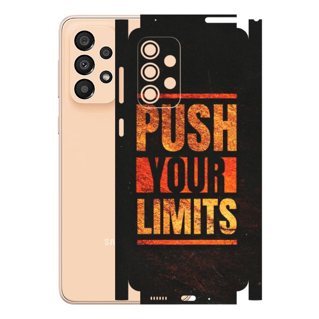 Samsung A/S Series Phone Skins (All Models) - Push Your Limits - Matte Finish (M-118) Samsung Galaxy A33(5G)