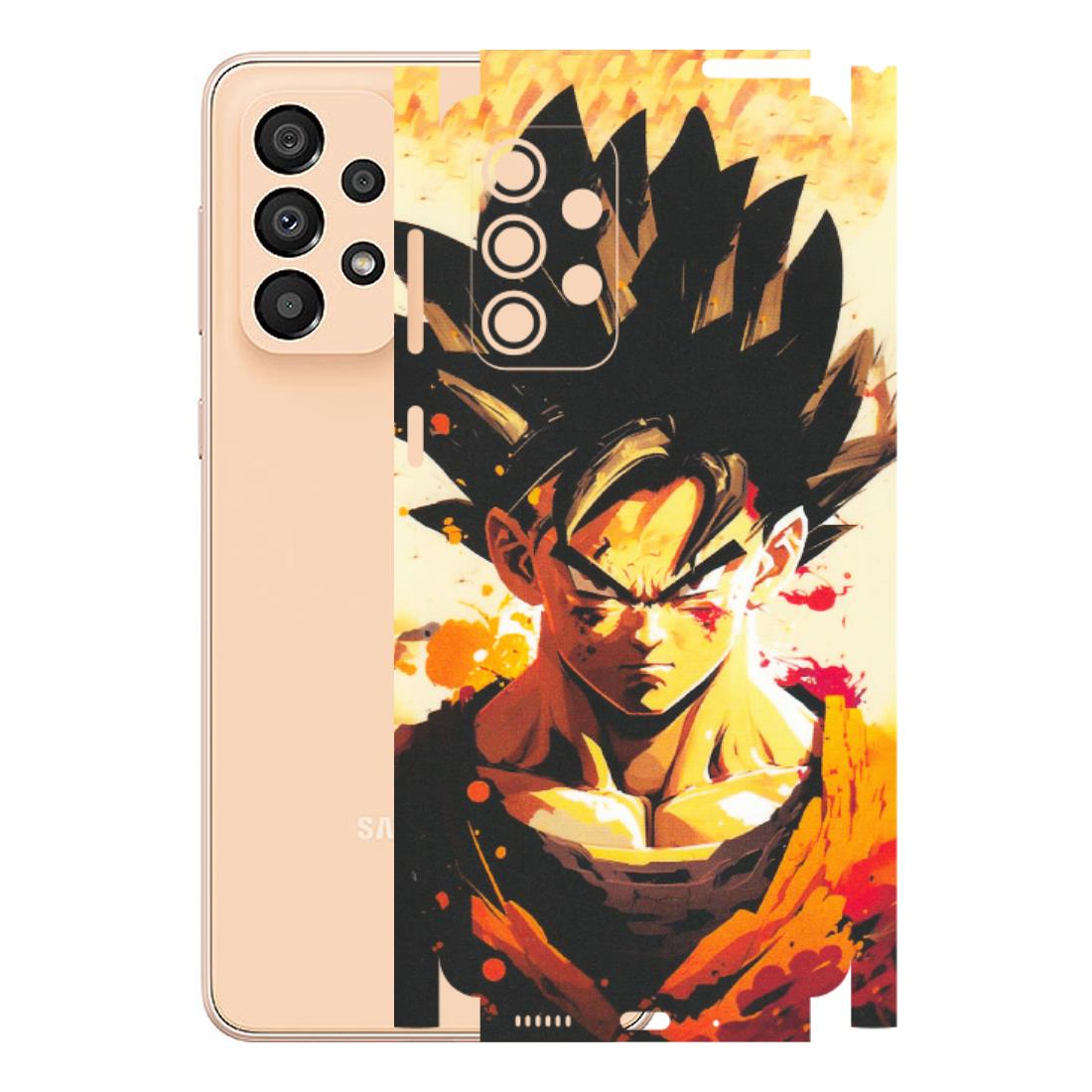 Samsung A/S Series Phone Skins (All Models) - Angry Goku - Matte Finish (M-12) Samsung Galaxy A33(5G)