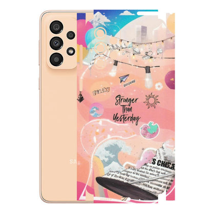 Samsung A/S Series Phone Skins (All Models) - Stronger Then Yesterday - Matte Finish (M-128) Samsung Galaxy A33(5G)