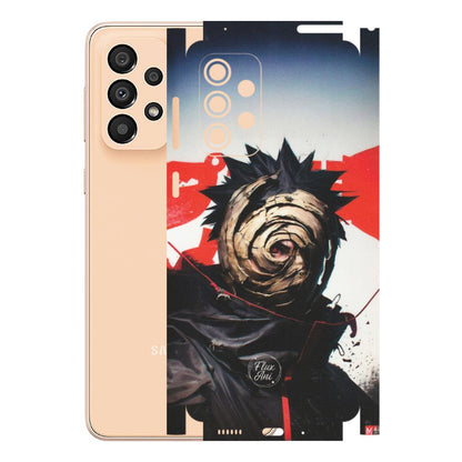 Samsung A/S Series Phone Skins (All Models) - Obito Uchiha Cool Anime - Matte Finish (M-134) Samsung Galaxy A33(5G)