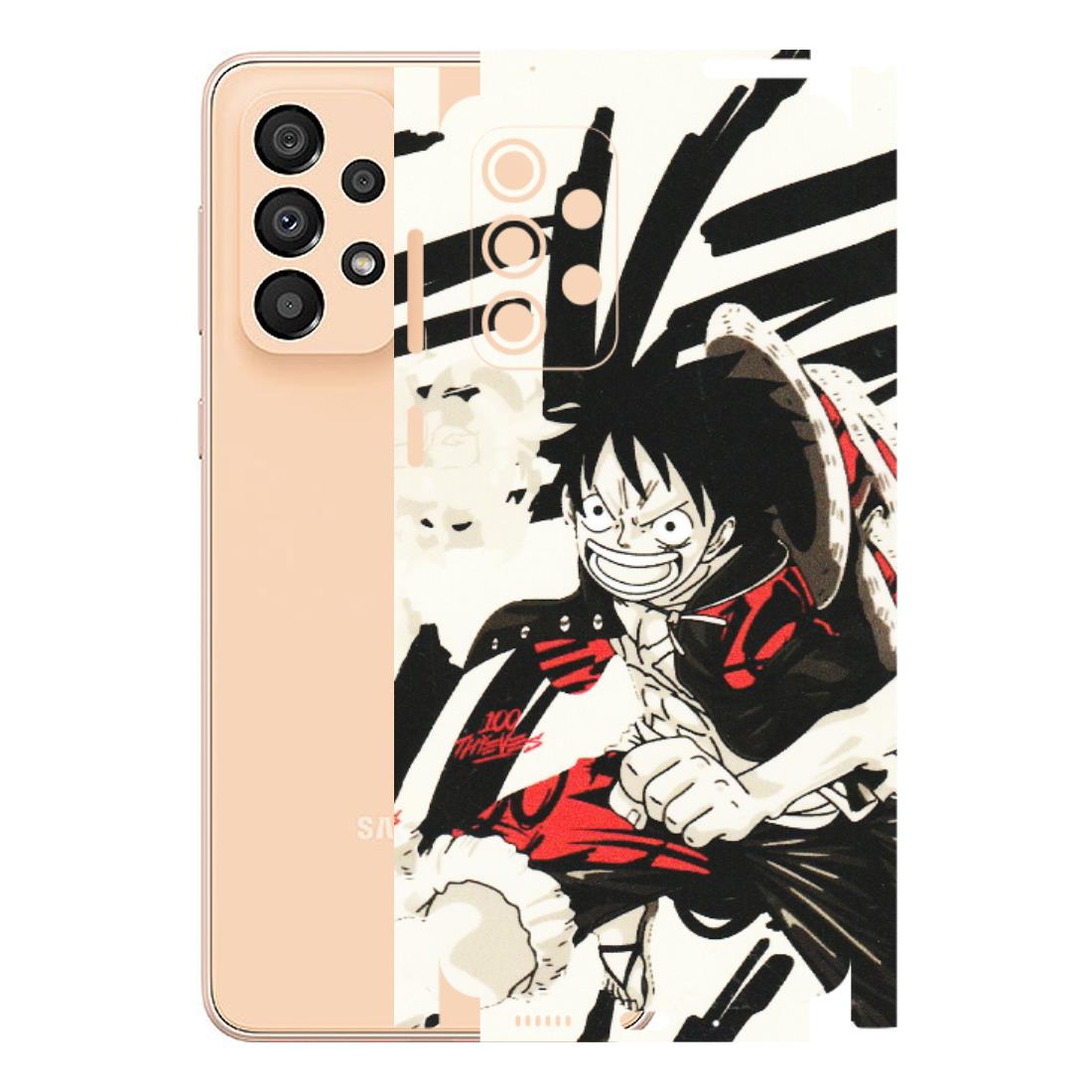 Samsung A/S Series Phone Skins (All Models) - Monkey D.Luffy Manga Anime - Matte Finish (M-145) Samsung Galaxy A33(5G)