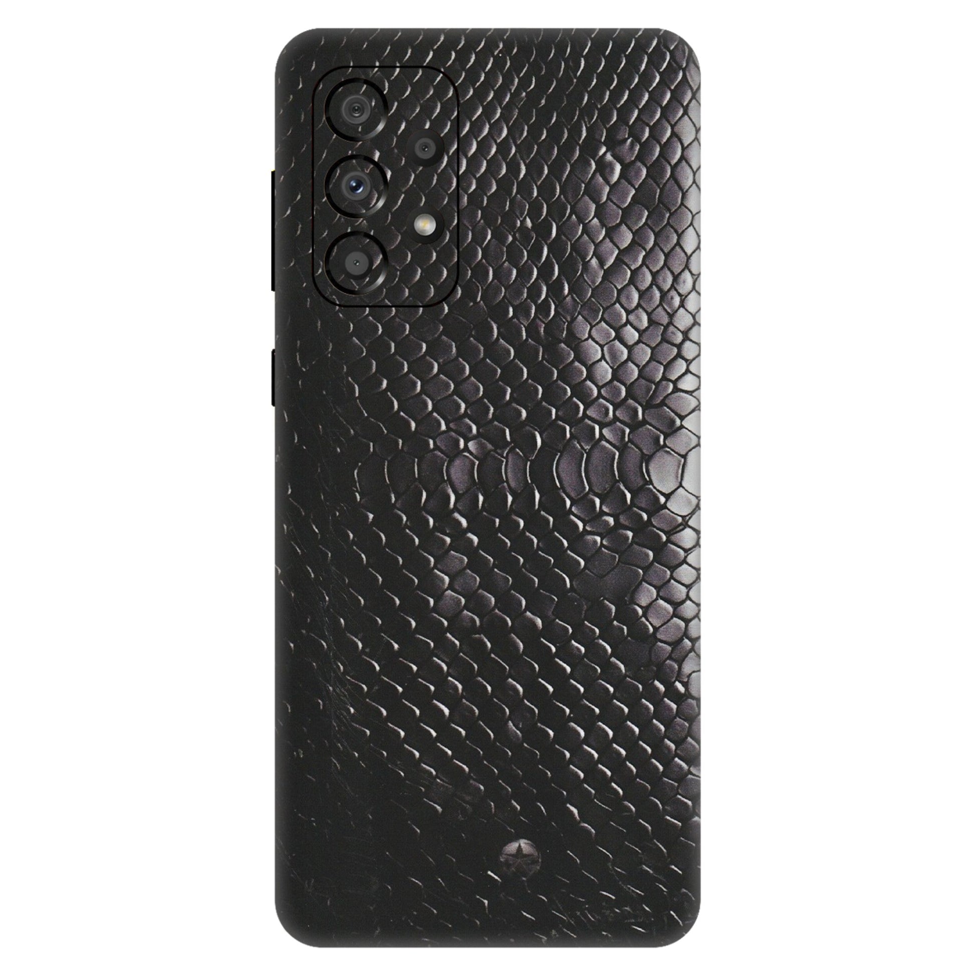 Samsung A/S Series Phone Skins (All Models) - Black Snack Leather - Matte Finish (M-147) Samsung Galaxy A33(5G)