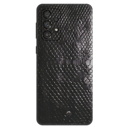 Samsung A/S Series Phone Skins (All Models) - Black Snack Leather - Matte Finish (M-147) Samsung Galaxy A33(5G)
