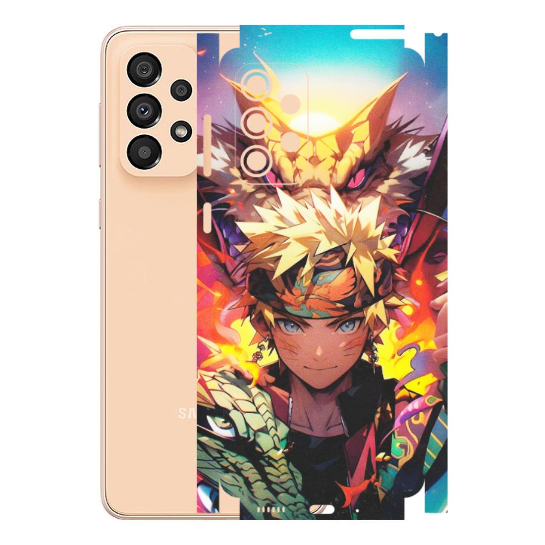 Samsung A/S Series Phone Skins (All Models) - Angry Naruto Anime - Matte Finish (M-148) Samsung Galaxy A33(5G)