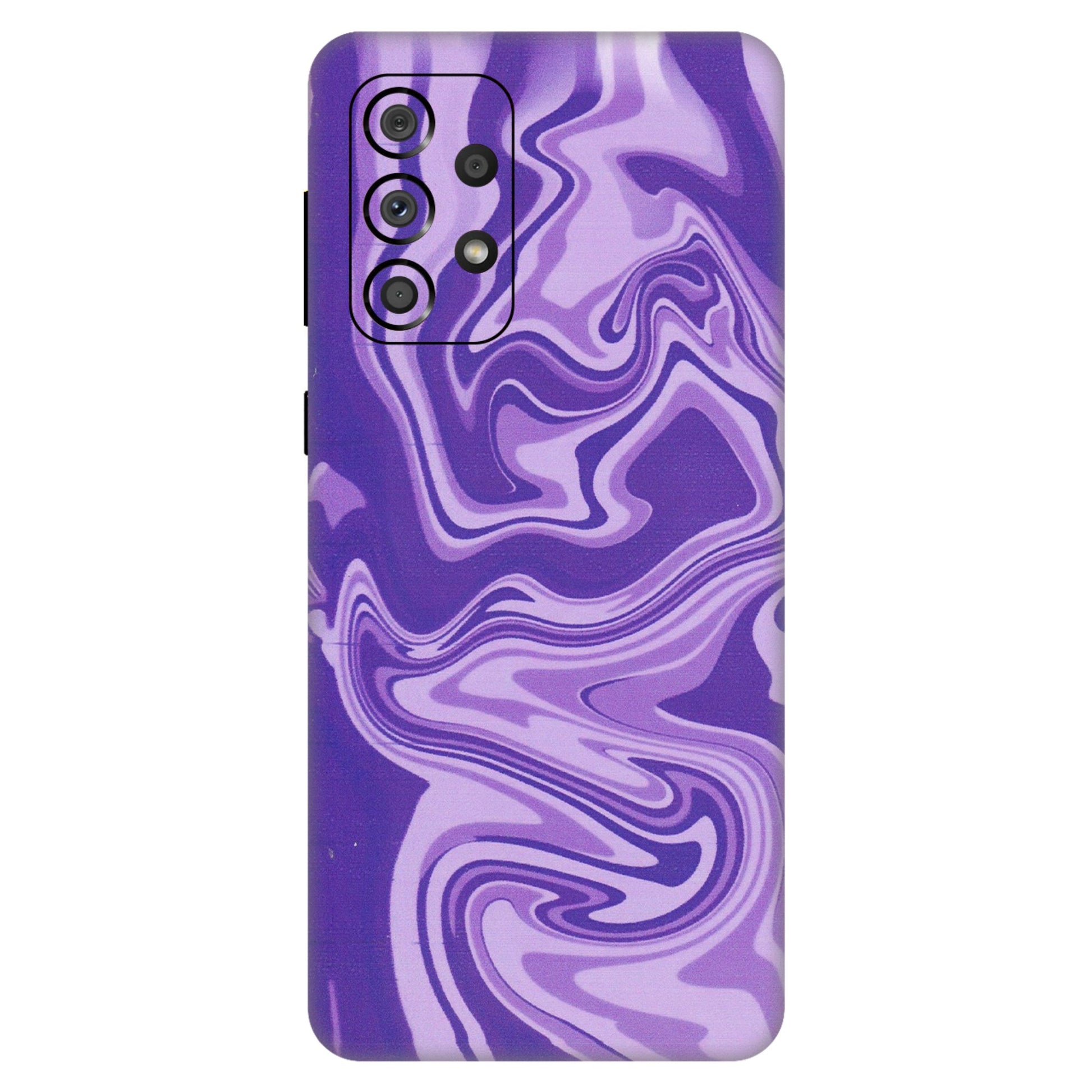 Samsung A/S Series Phone Skins (All Models) - Hazy Purple Nights - Matte Finish (M-14) Samsung Galaxy A33(5G)