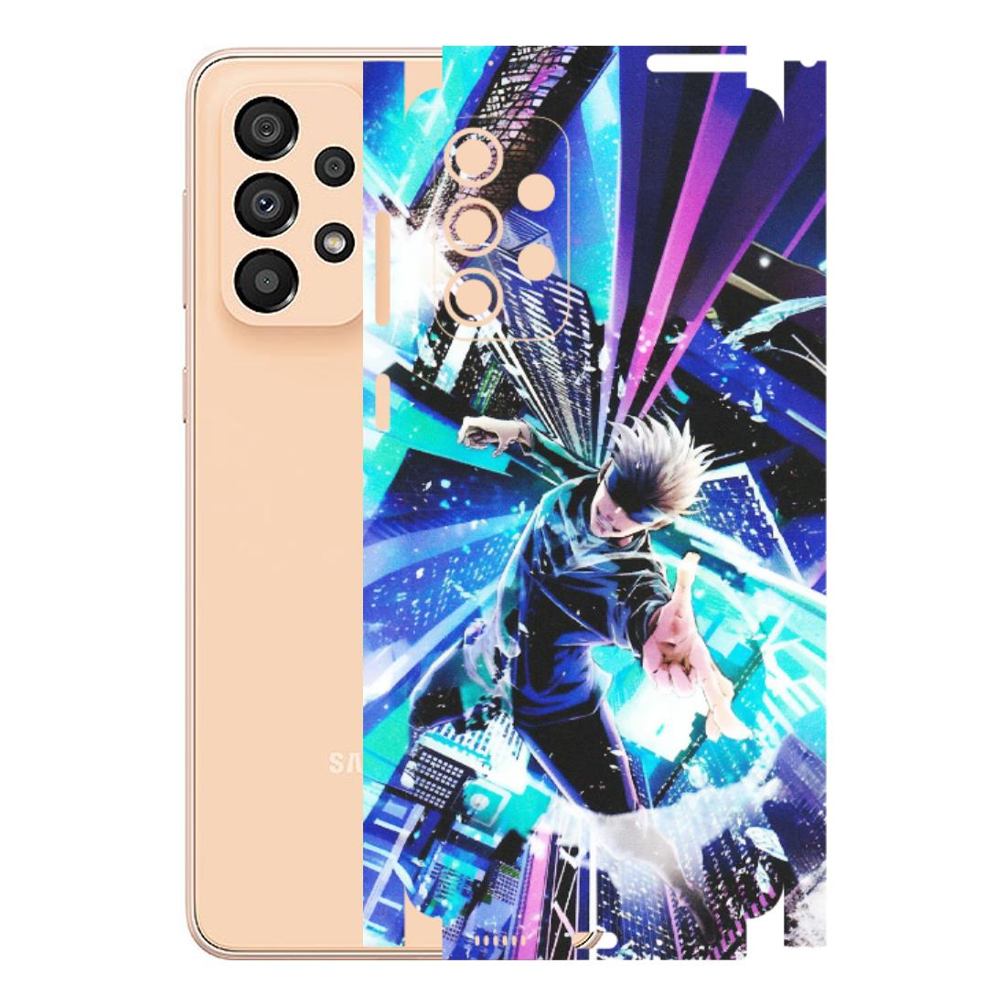 Samsung A/S Series Phone Skins (All Models) - Manga Action Jujustu Kaisen Anime - Matte Finish (M-155) Samsung Galaxy A33(5G)