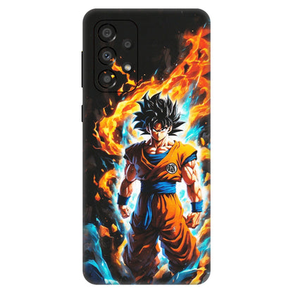Samsung A/S Series Phone Skins (All Models) - Goku Transformation Anime - Matte Finish (M-159) Samsung Galaxy A33(5G)