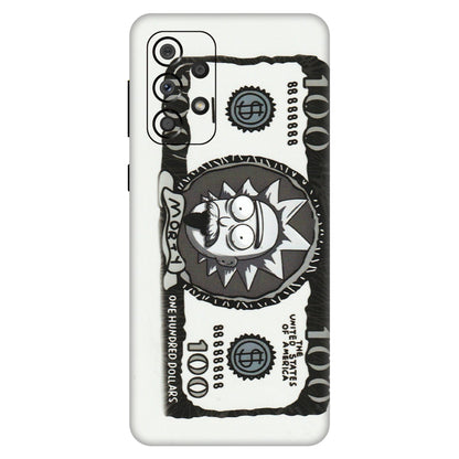 Samsung A/S Series Phone Skins (All Models) - Rick And Morty Hundred Dollar Anime - Matte Finish (M-161) Samsung Galaxy A33(5G)