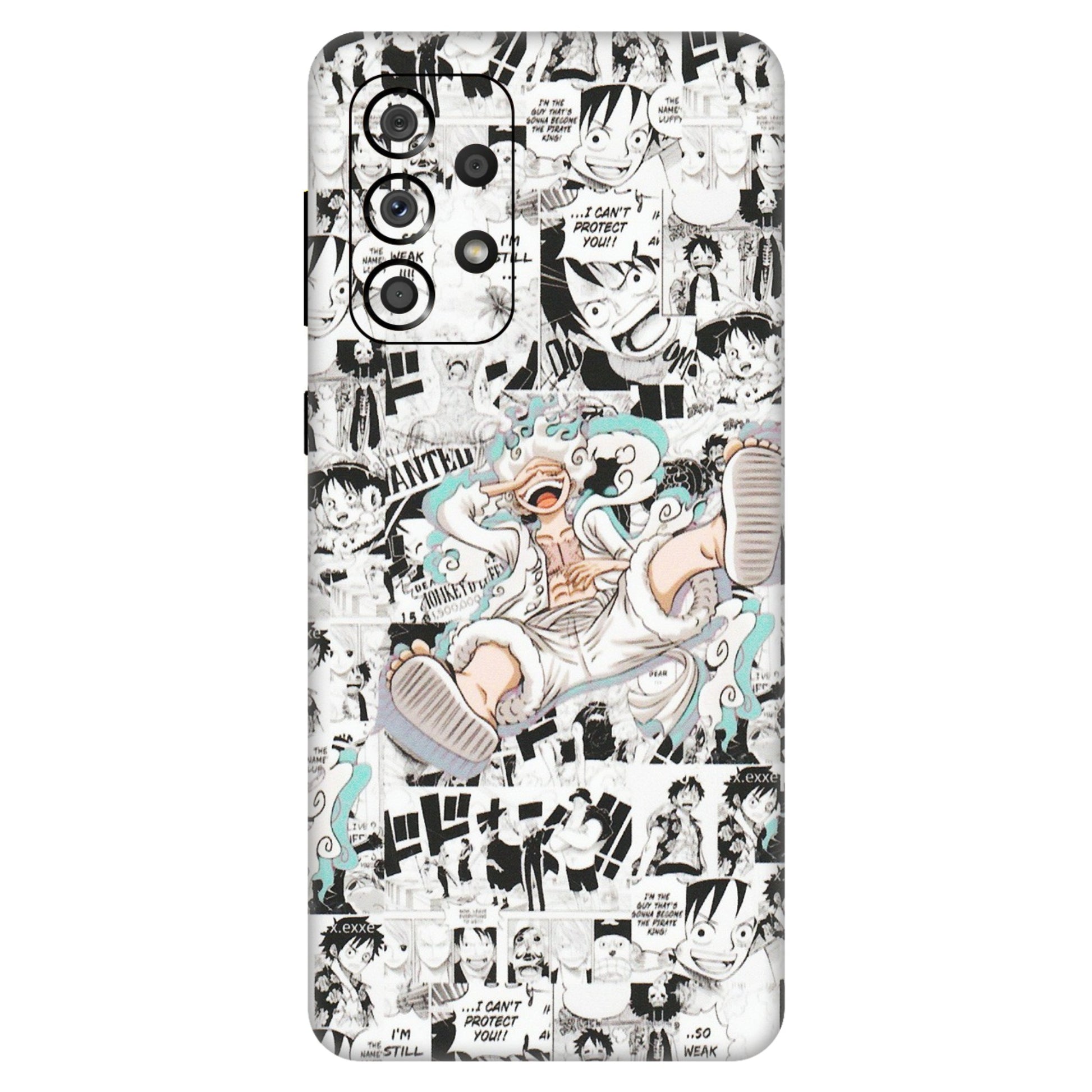 Samsung A/S Series Phone Skins (All Models) - One Piece Comic - Matte Finish (M-168) Samsung Galaxy A33(5G)
