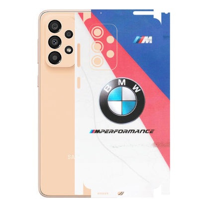 Samsung A/S Series Phone Skins (All Models) - BMW Logo Performance - Matte Finish (M-27) Samsung Galaxy A33(5G)