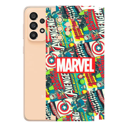 Samsung A/S Series Phone Skins (All Models) - Marvel Comic Lover - Matte Finish (M-30) Samsung Galaxy A33(5G)