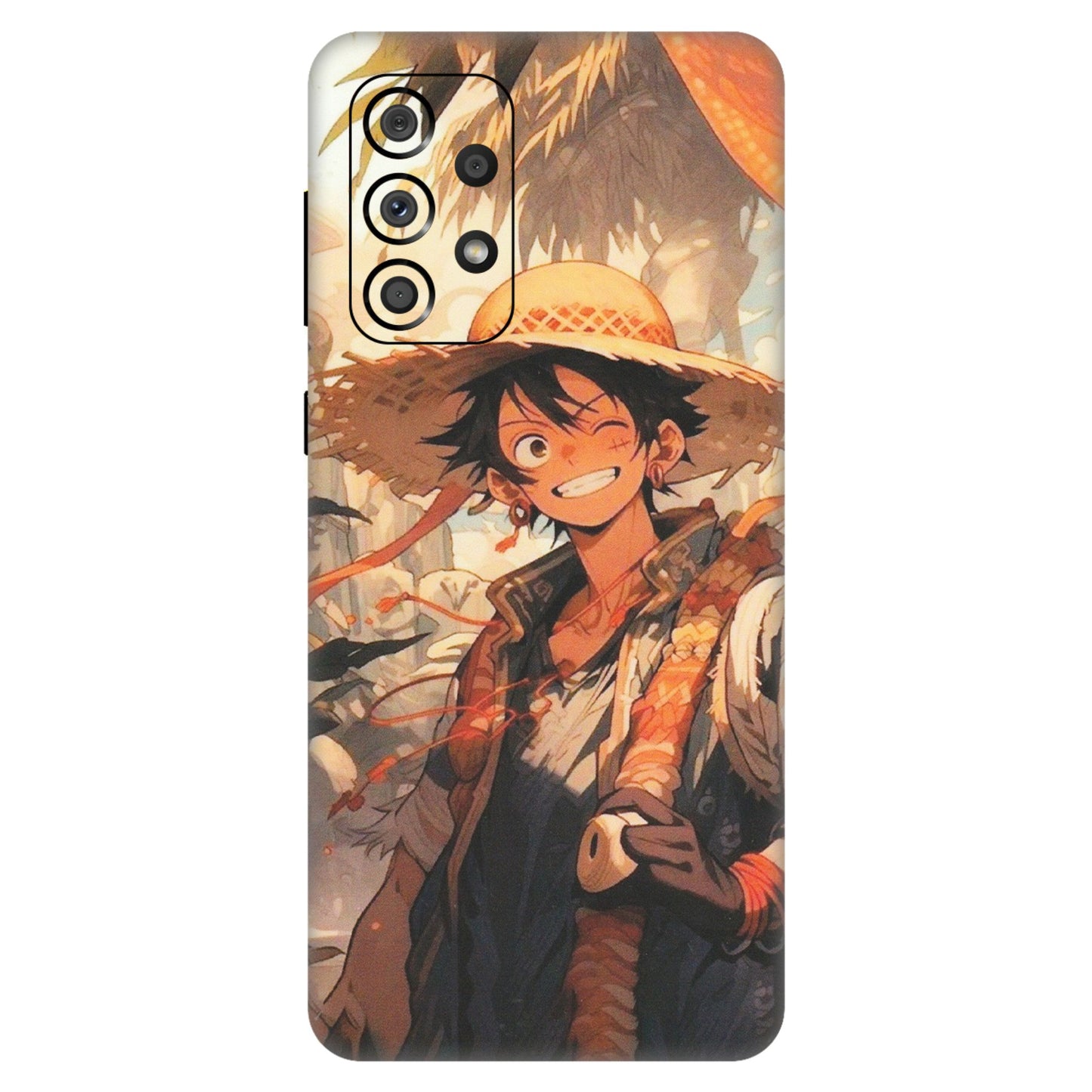 Samsung A/S Series Phone Skins (All Models) - Anime Character Smile - Matte Finish (M-33) Samsung Galaxy A33(5G)