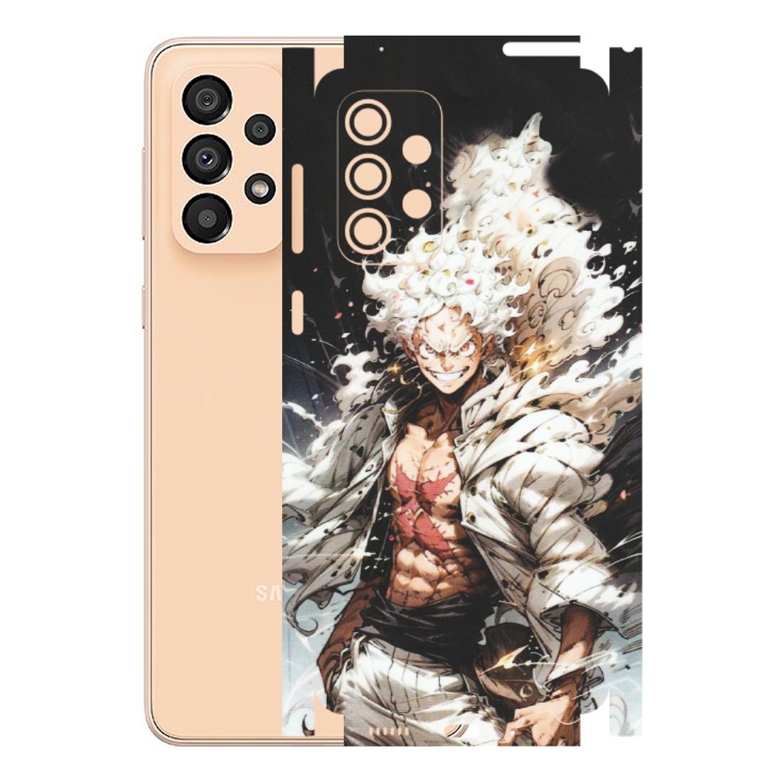 Samsung A/S Series Phone Skins (All Models) - Anime Angry Classy Character - Matte Finish (M-34) Samsung Galaxy A33(5G)