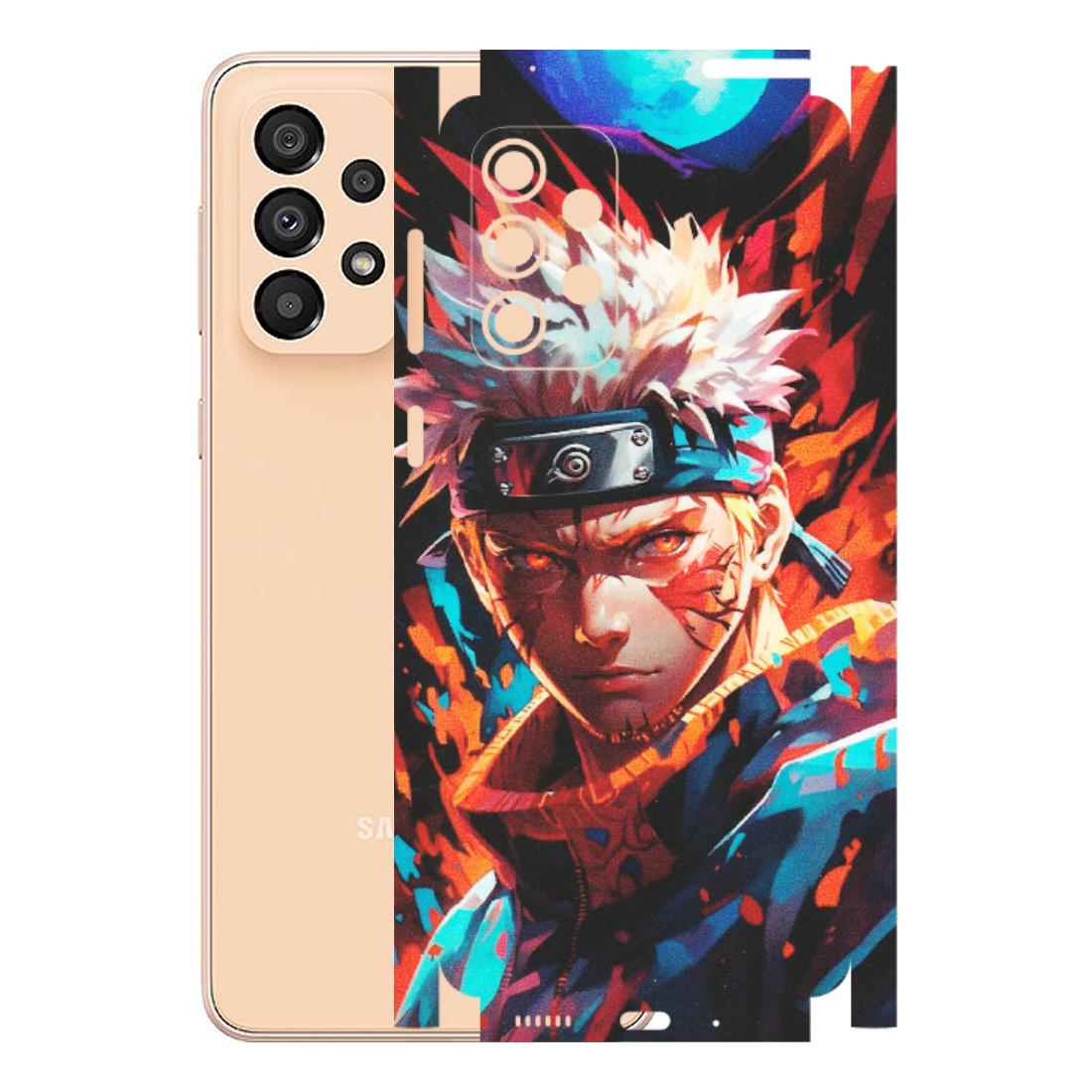 Samsung A/S Series Phone Skins (All Models) - Anime Ferocious Character - Matte Finish (M-44) Samsung Galaxy A33(5G)