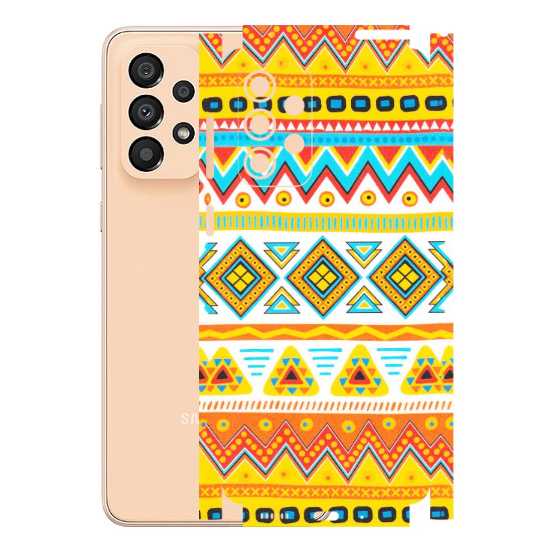 Samsung A/S Series Phone Skins (All Models) - Mexican Abstract - Matte Finish (M-71) Samsung Galaxy A33(5G)