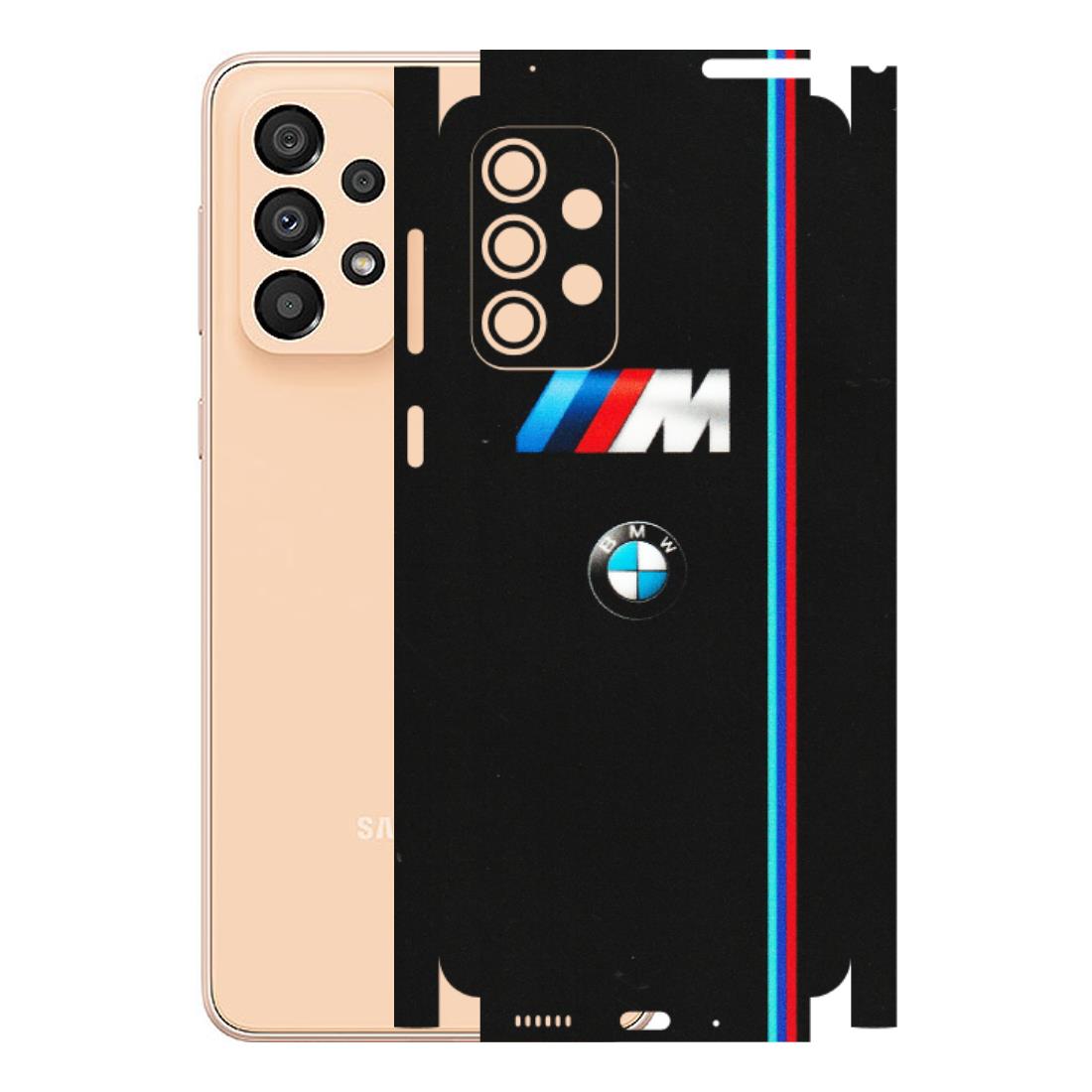 Samsung A/S Series Phone Skins (All Models) - Styling With Black BMW - Matte Finish (M-74) Samsung Galaxy A33(5G)