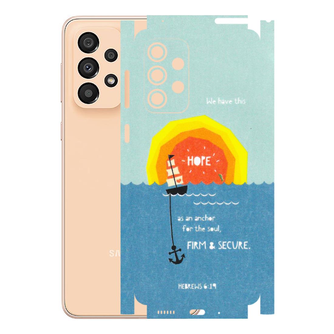 Samsung A/S Series Phone Skins (All Models) - A Beautiful Sunset of Hope - Matte Finish (M-75) Samsung Galaxy A33(5G)