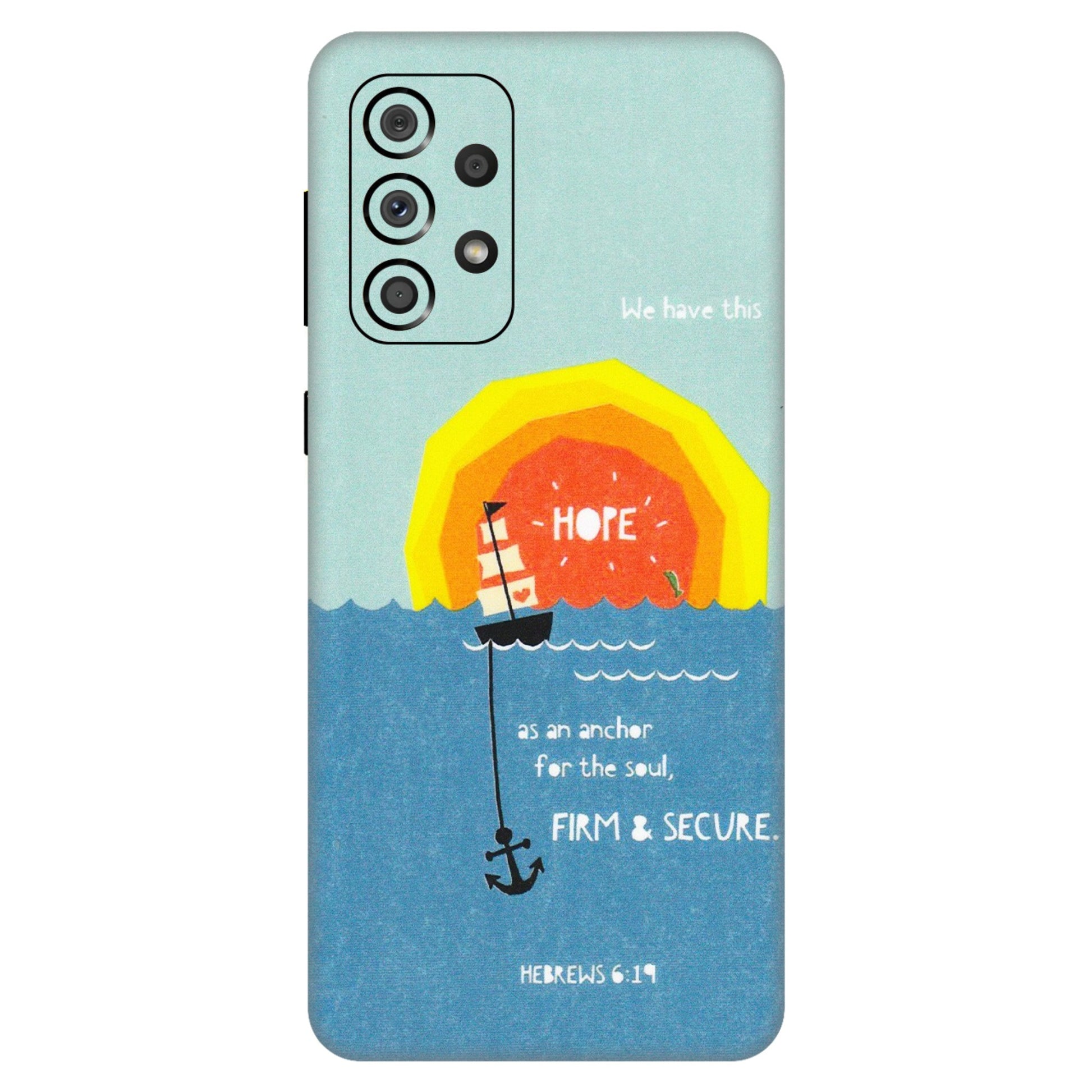 Samsung A/S Series Phone Skins (All Models) - A Beautiful Sunset of Hope - Matte Finish (M-75) Samsung Galaxy A33(5G)