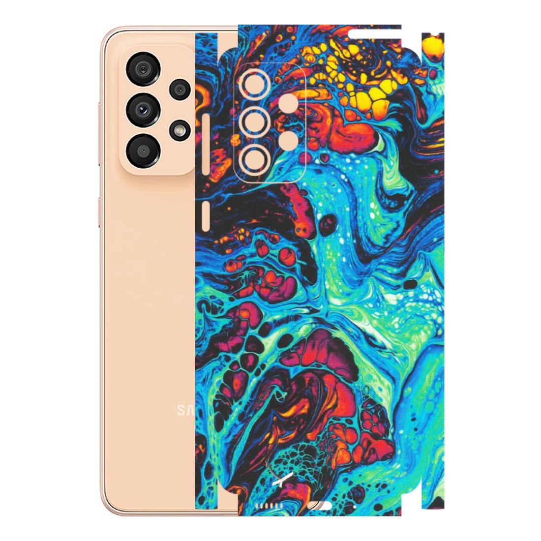 Samsung A/S Series Phone Skins (All Models) - Majestic Galactic Marbel - Matte Finish (M-85) Samsung Galaxy A33(5G)