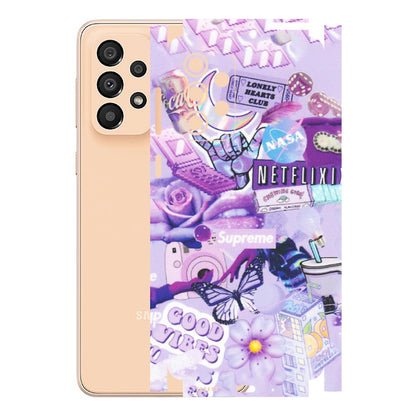 Samsung A/S Series Phone Skins (All Models) - Supreme Purple Magic - Matte Finish (M-88) Samsung Galaxy A33(5G)
