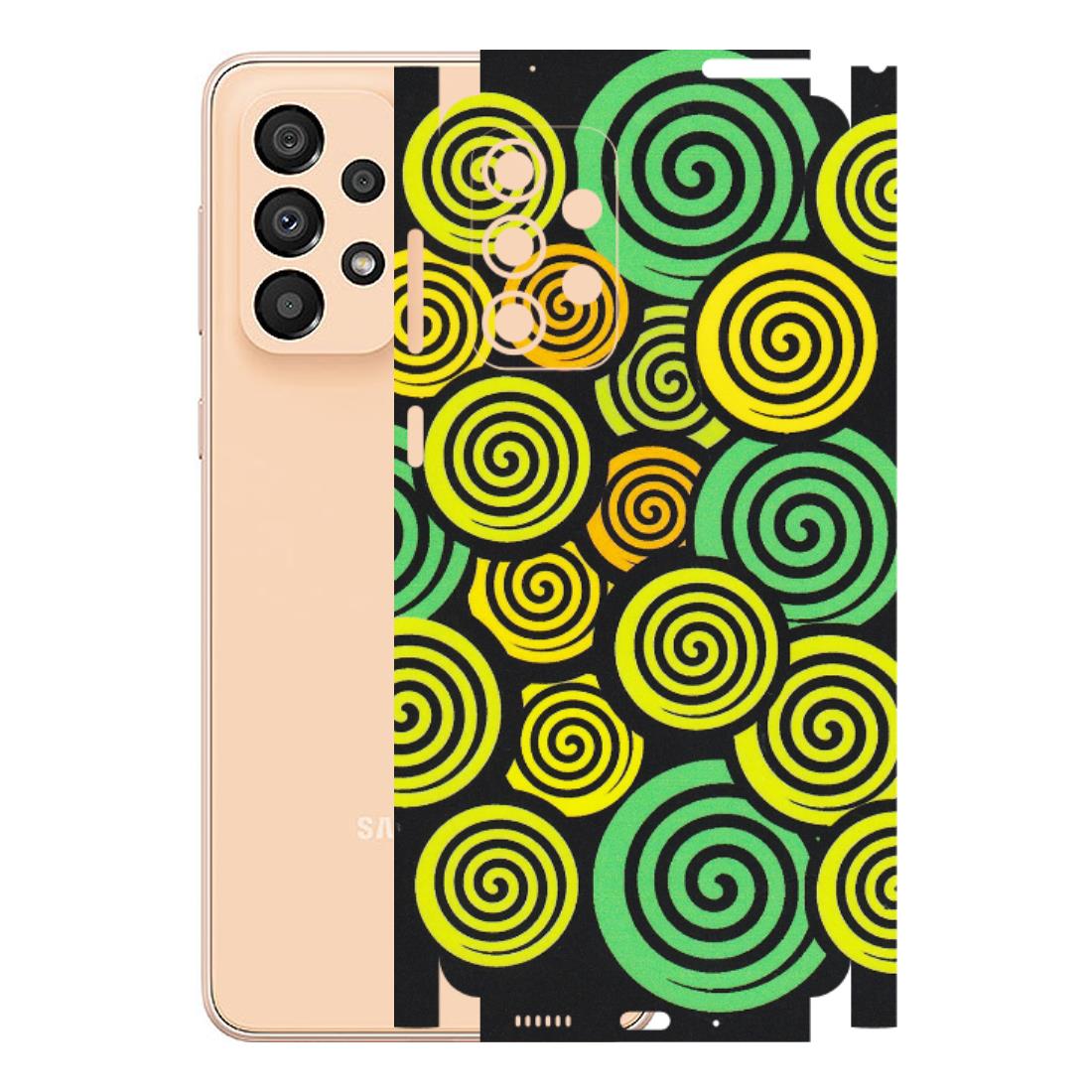 Samsung A/S Series Phone Skins (All Models) - Crazy Spiral - Matte Finish (M-91) Samsung Galaxy A33(5G)