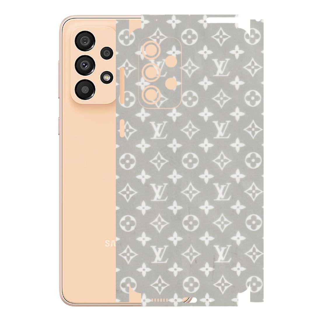 Samsung A/S Series Phone Skins (All Models) - Luxury Brands Logo - Transparent Finish (T-07) Samsung Galaxy A33(5G)