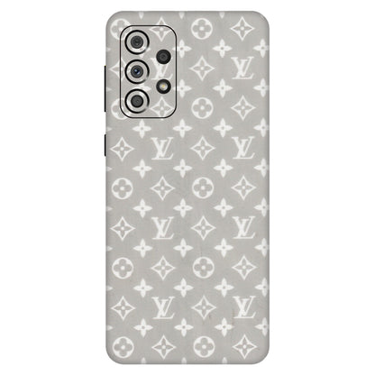 Samsung A/S Series Phone Skins (All Models) - Luxury Brands Logo - Transparent Finish (T-07) Samsung Galaxy A33(5G)