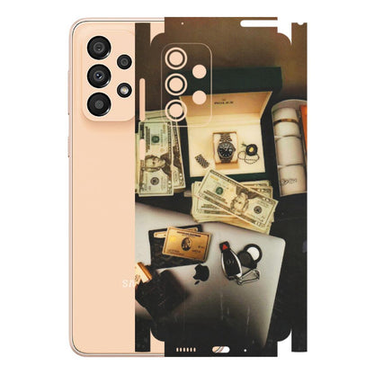 Samsung A/S Series Phone Skins (All Models) - Luxury Lifestyle - Transparent Finish (T-11) Samsung Galaxy A33(5G)