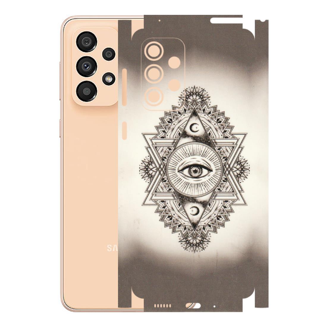 Samsung A/S Series Phone Skins (All Models) - Illuminati Great Eye - Transparent Finish (T-14) Samsung Galaxy A33(5G)
