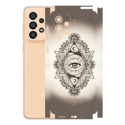 Samsung A/S Series Phone Skins (All Models) - Illuminati Great Eye - Transparent Finish (T-14) Samsung Galaxy A33(5G)