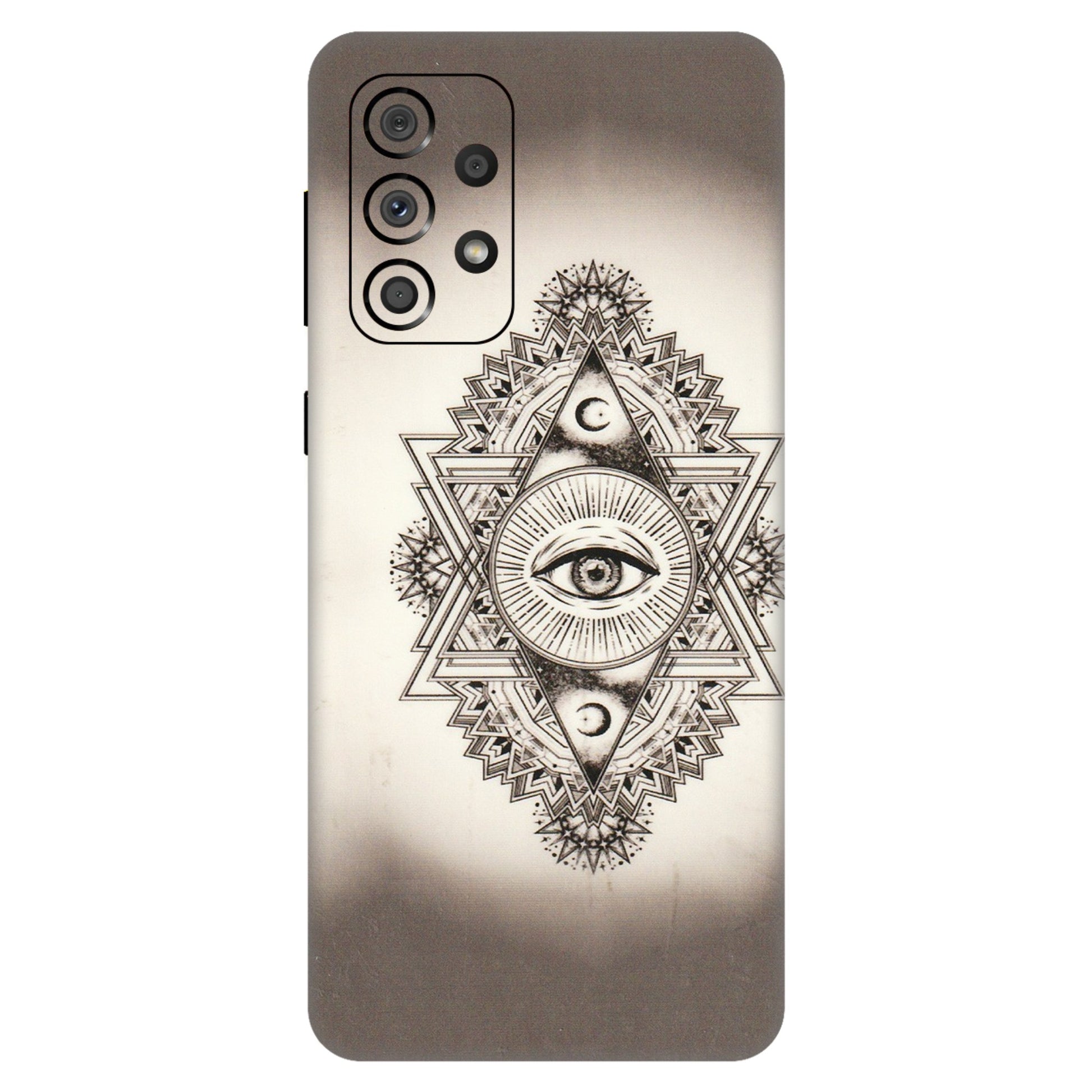 Samsung A/S Series Phone Skins (All Models) - Illuminati Great Eye - Transparent Finish (T-14) Samsung Galaxy A33(5G)
