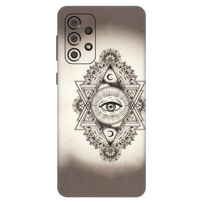Samsung A/S Series Phone Skins (All Models) - Illuminati Great Eye - Transparent Finish (T-14) Samsung Galaxy A33(5G)