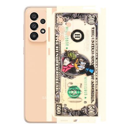 Samsung A/S Series Phone Skins (All Models) - Five Hundred Dollar Duck - Transparent Finish (T-15) Samsung Galaxy A33(5G)