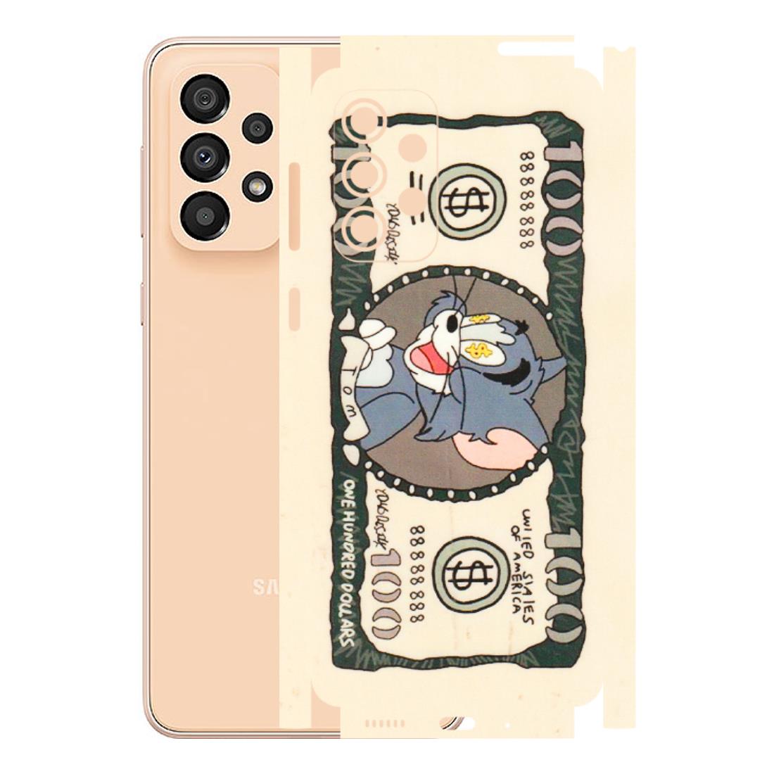 Samsung A/S Series Phone Skins (All Models) - One Hundred Dollar Tom - Transparent Finish (T-16) Samsung Galaxy A33(5G)