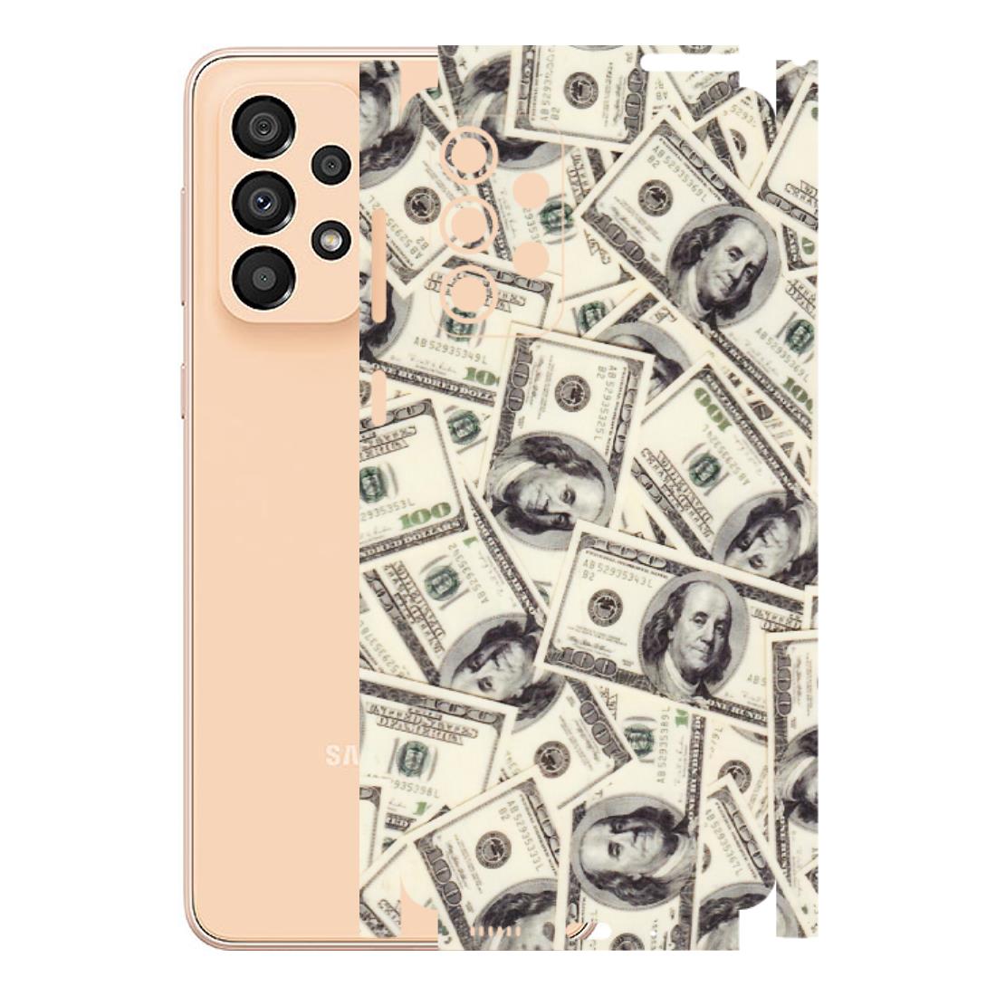 Samsung A/S Series Phone Skins (All Models) - Dollar Lover - Transparent Finish (T-17) Samsung Galaxy A33(5G)