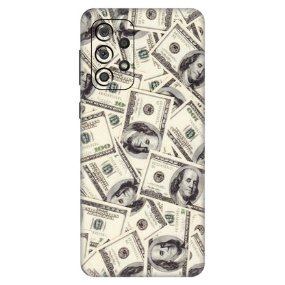 Samsung A/S Series Phone Skins (All Models) - Dollar Lover - Transparent Finish (T-17) Samsung Galaxy A33(5G)