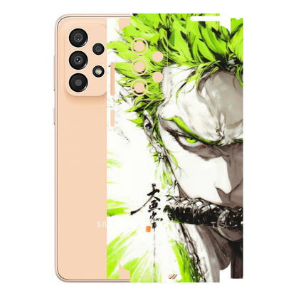 Samsung A/S Series Phone Skins (All Models) - Roro Taku Anime - Transparent Finish (T-18) Samsung Galaxy A33(5G)