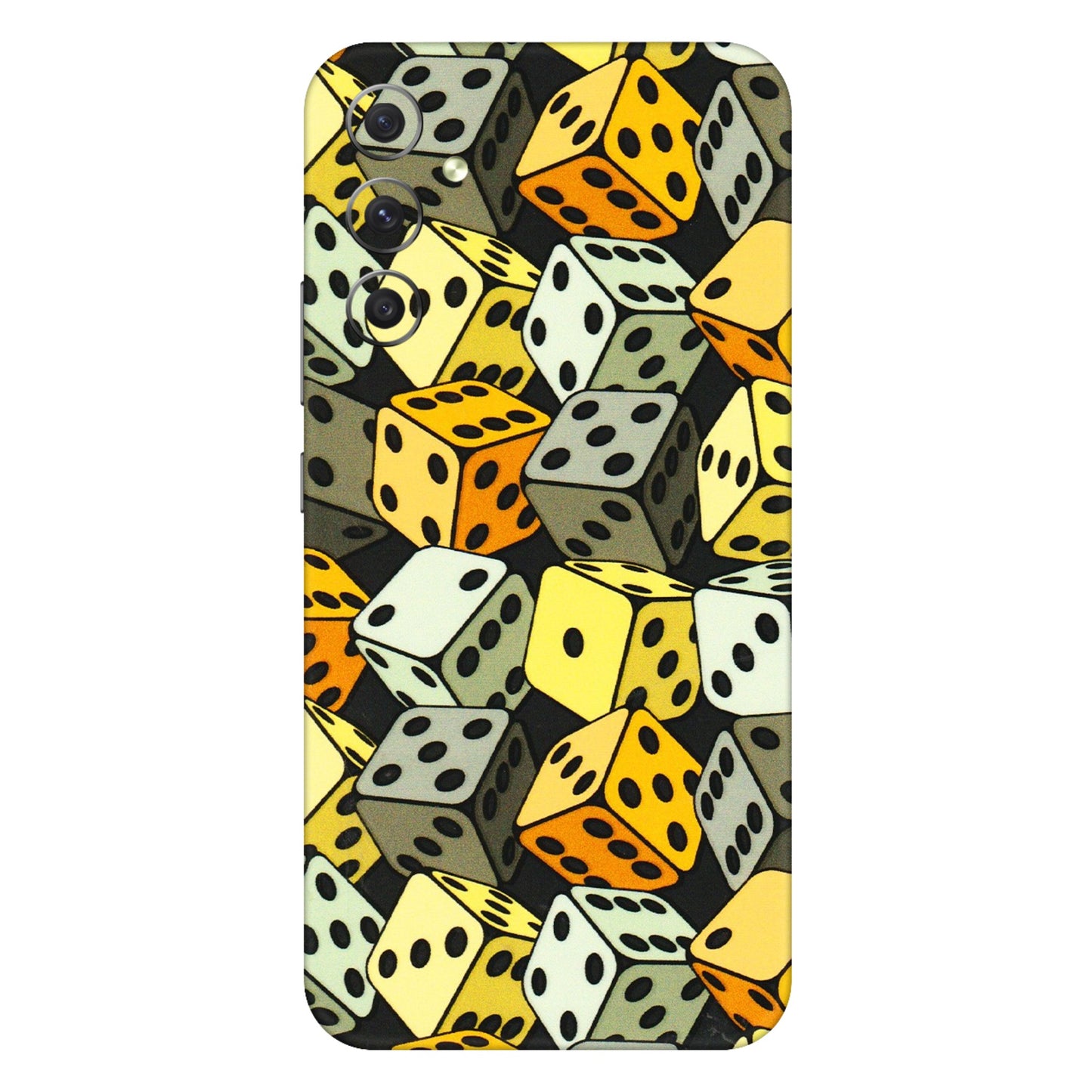 Samsung A/S Series Phone Skins (All Models) - Dices Of Life - 3D Embossed Finish (L-04) Samsung Galaxy A34 (5G)