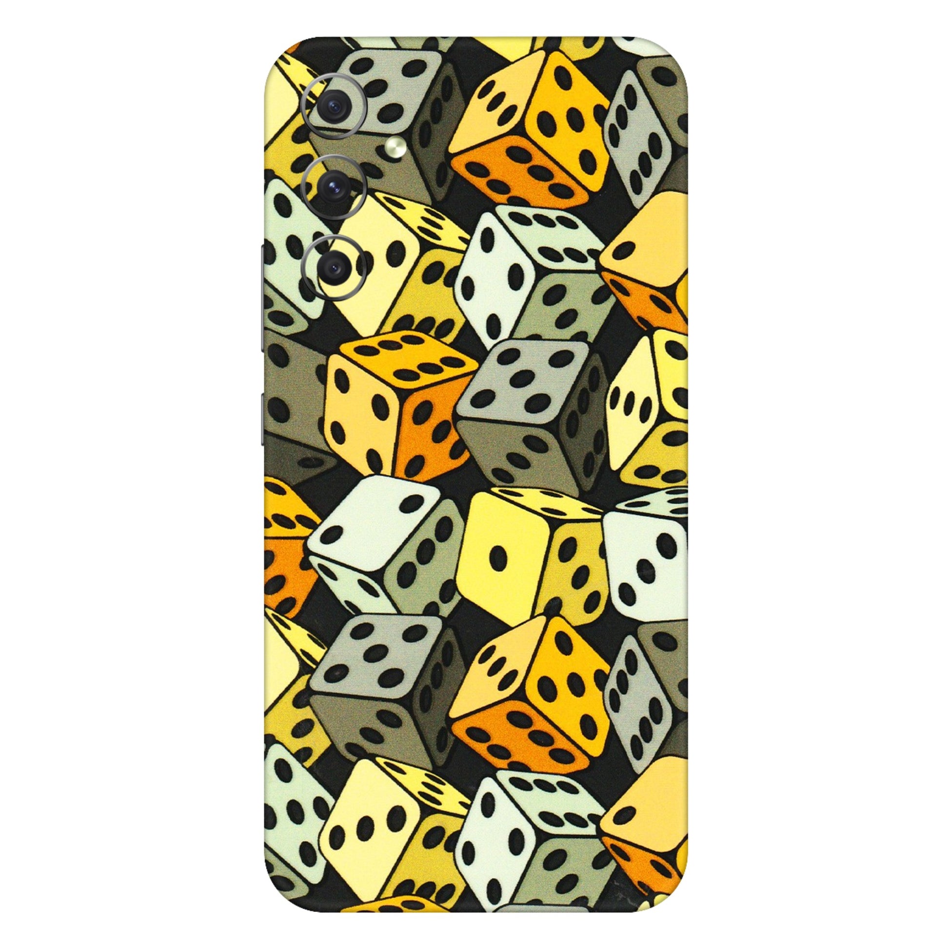 Samsung A/S Series Phone Skins (All Models) - Dices Of Life - 3D Embossed Finish (L-04) Samsung Galaxy A34 (5G)