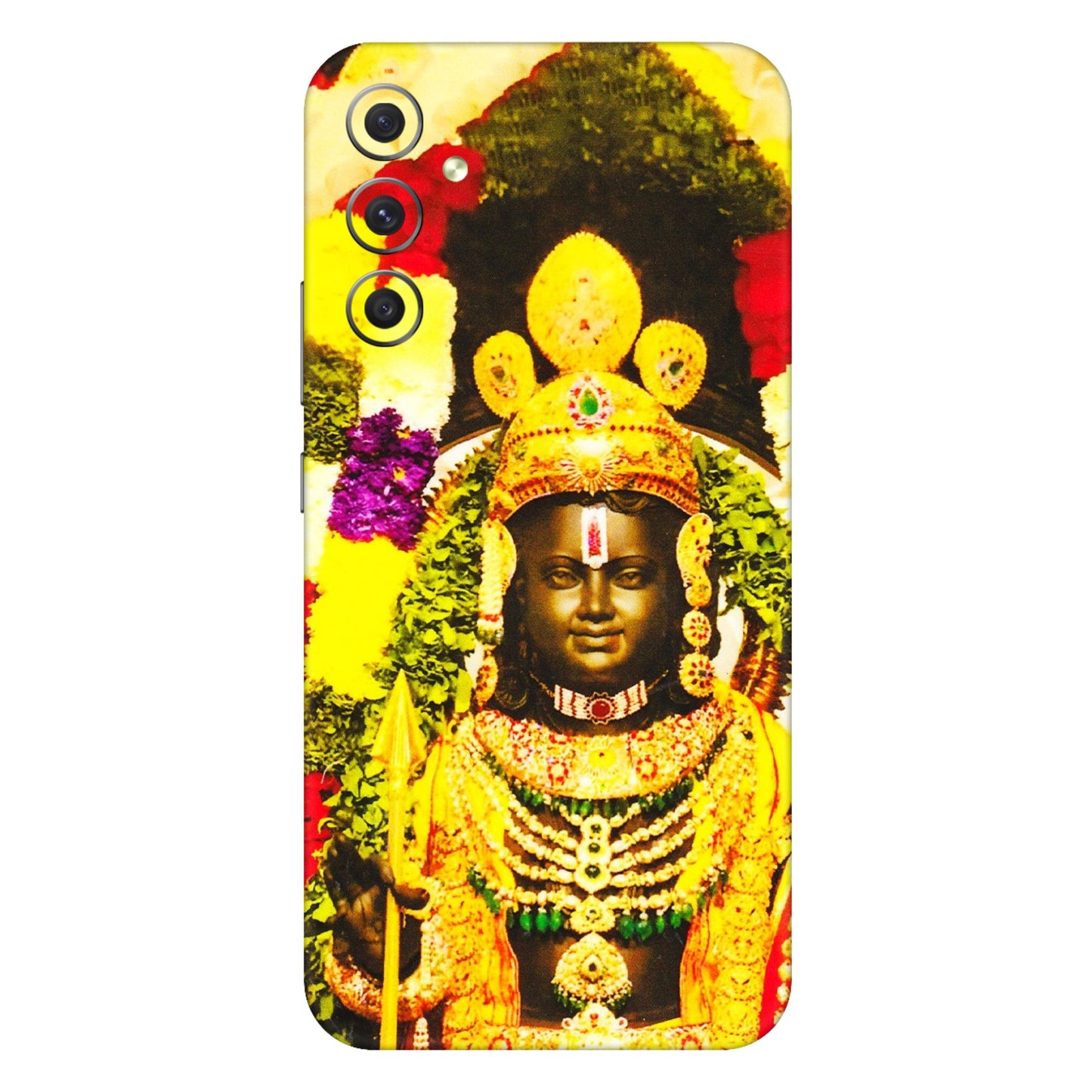 Samsung A/S Series Phone Skins (All Models) - Ram Lalla Ayodhya - 3D Embossed Finish (L-103) Samsung Galaxy A34 (5G)