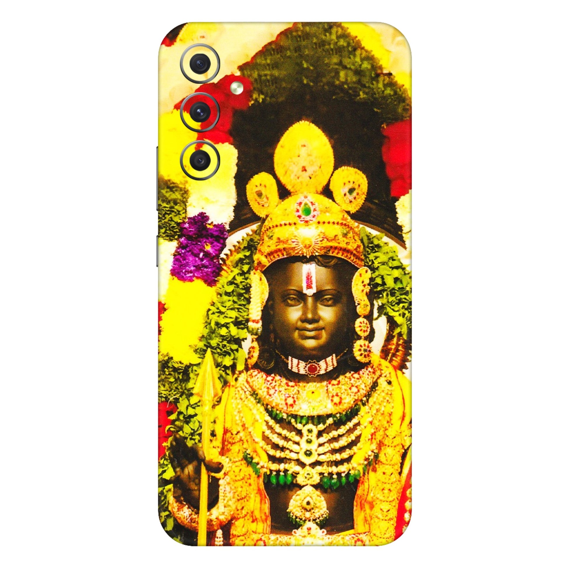 Samsung A/S Series Phone Skins (All Models) - Ram Lalla Ayodhya - 3D Embossed Finish (L-103) Samsung Galaxy A34 (5G)