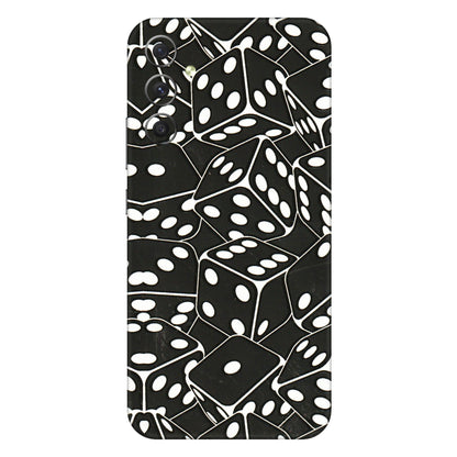 Samsung A/S Series Phone Skins (All Models) - Big Black Dices - 3D Embossed Finish (L-106) Samsung Galaxy A34 (5G)