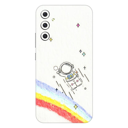 Samsung A/S Series Phone Skins (All Models) - Milkyway Astronaut - 3D Embossed Finish (L-110) Samsung Galaxy A34 (5G)