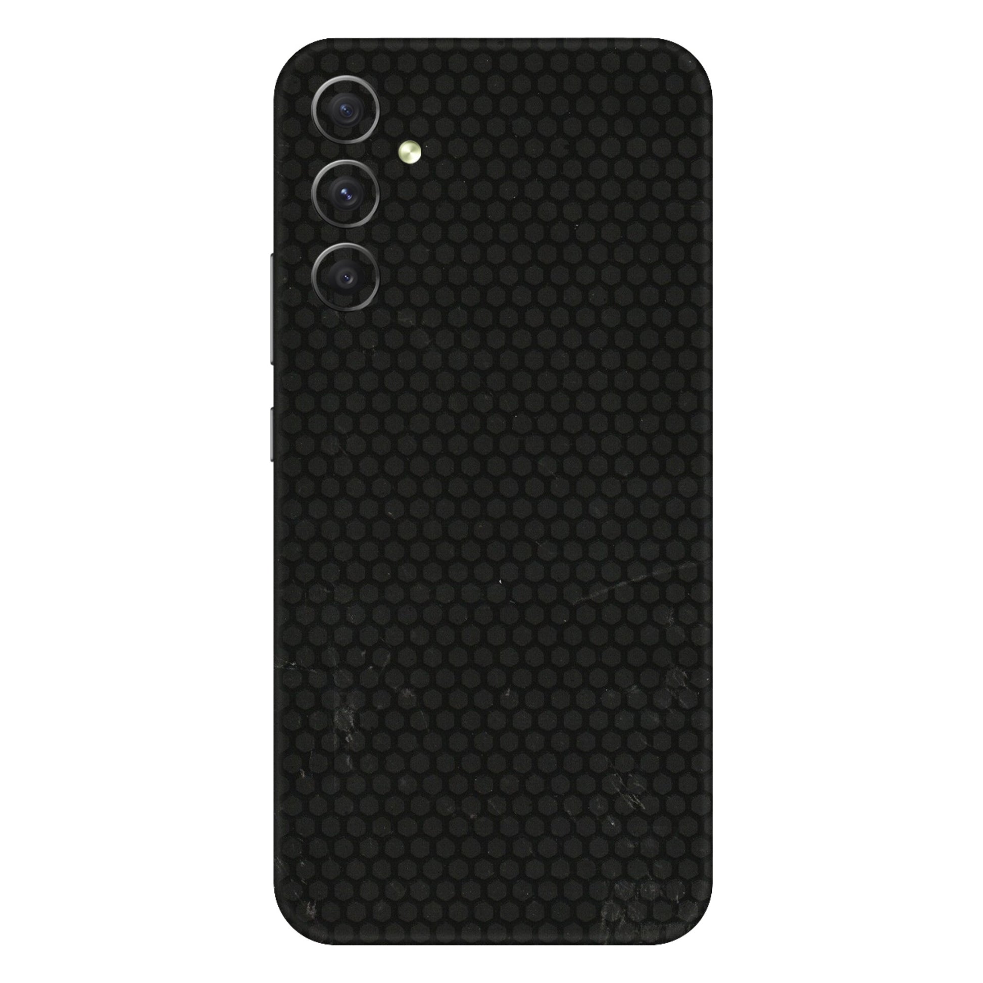 Samsung A/S Series Phone Skins (All Models) - Black honeycomb - 3D Embossed Finish (L-114) Samsung Galaxy A34 (5G)