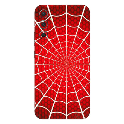 Samsung A/S Series Phone Skins (All Models) - Classic Spidey Web - 3D Embossed Finish (L-115) Samsung Galaxy A34 (5G)