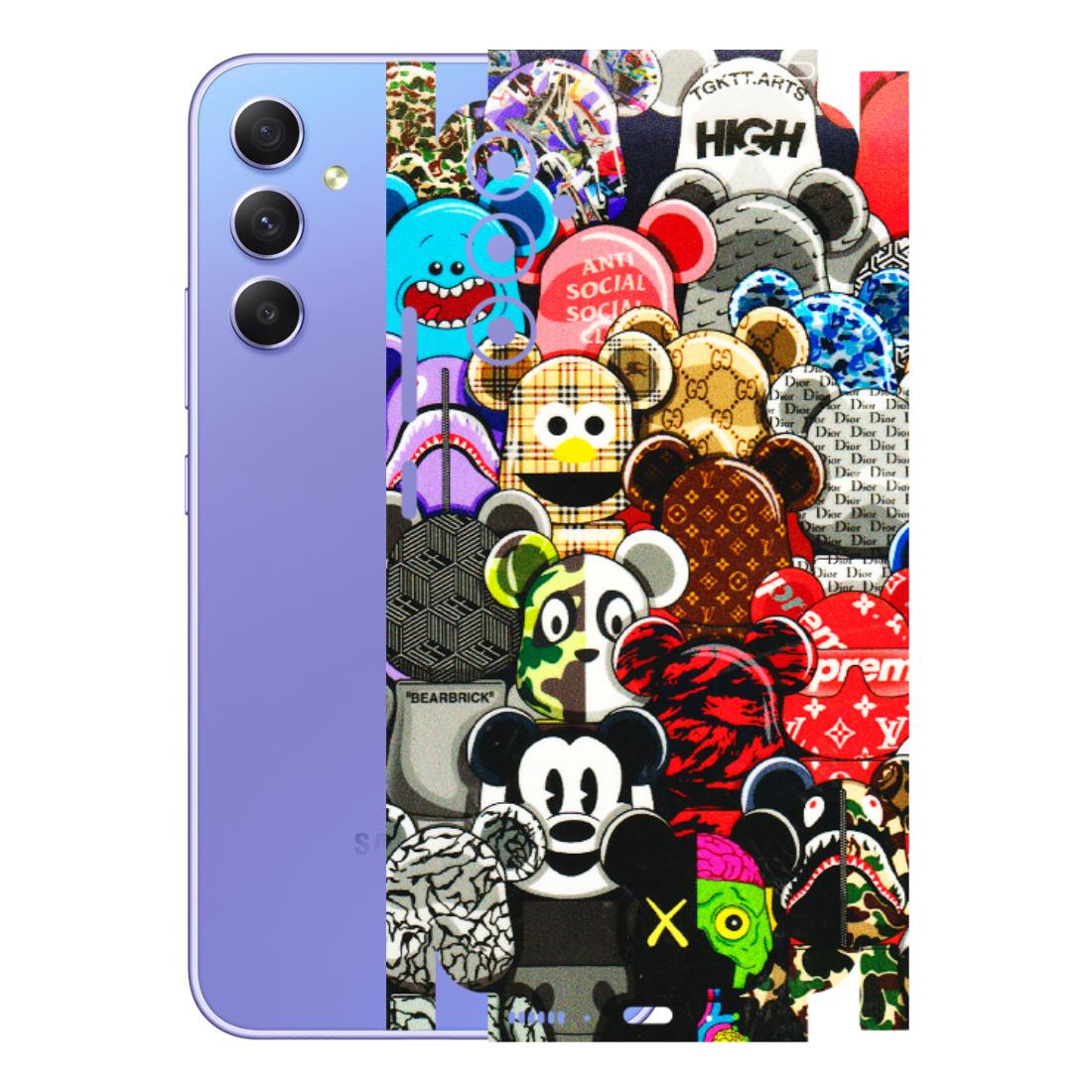 Samsung A/S Series Phone Skins (All Models) - More Mickey Mouses - 3D Embossed Finish (L-118) Samsung Galaxy A34 (5G)