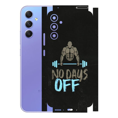Samsung A/S Series Phone Skins (All Models) - Gym Lover - 3D Embossed Finish (L-127) Samsung Galaxy A34 (5G)