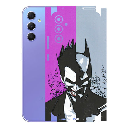 Samsung A/S Series Phone Skins (All Models) - Batman & Joker - 3D Embossed Finish (L-143) Samsung Galaxy A34 (5G)