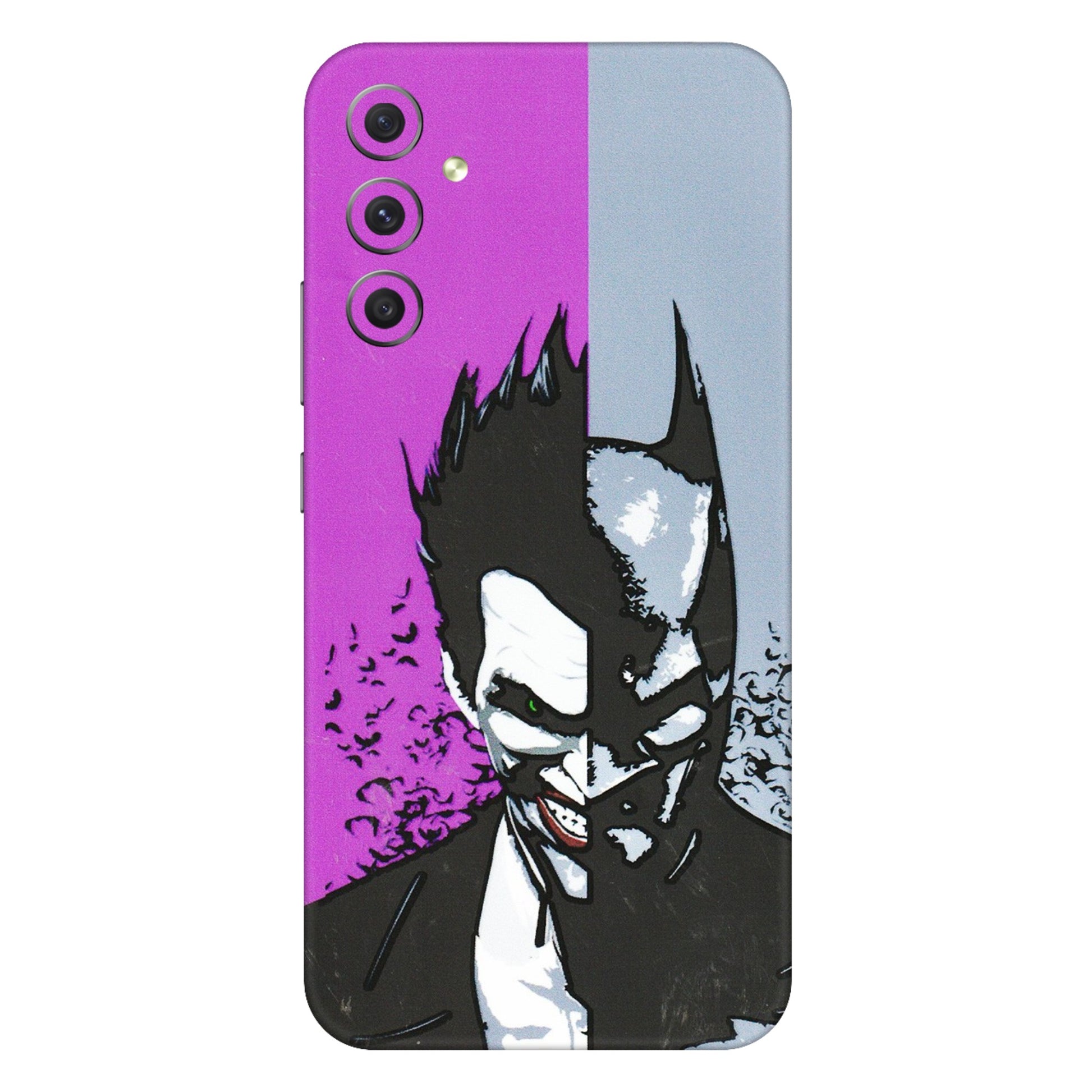 Samsung A/S Series Phone Skins (All Models) - Batman & Joker - 3D Embossed Finish (L-143) Samsung Galaxy A34 (5G)